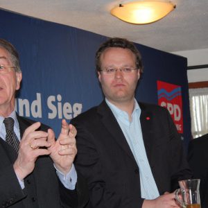 Folke große Deters mit Franz Müntefering und Sebastian Hartmann